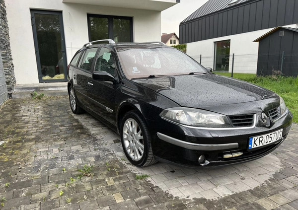 Renault Laguna cena 9500 przebieg: 305000, rok produkcji 2007 z Kraków małe 46